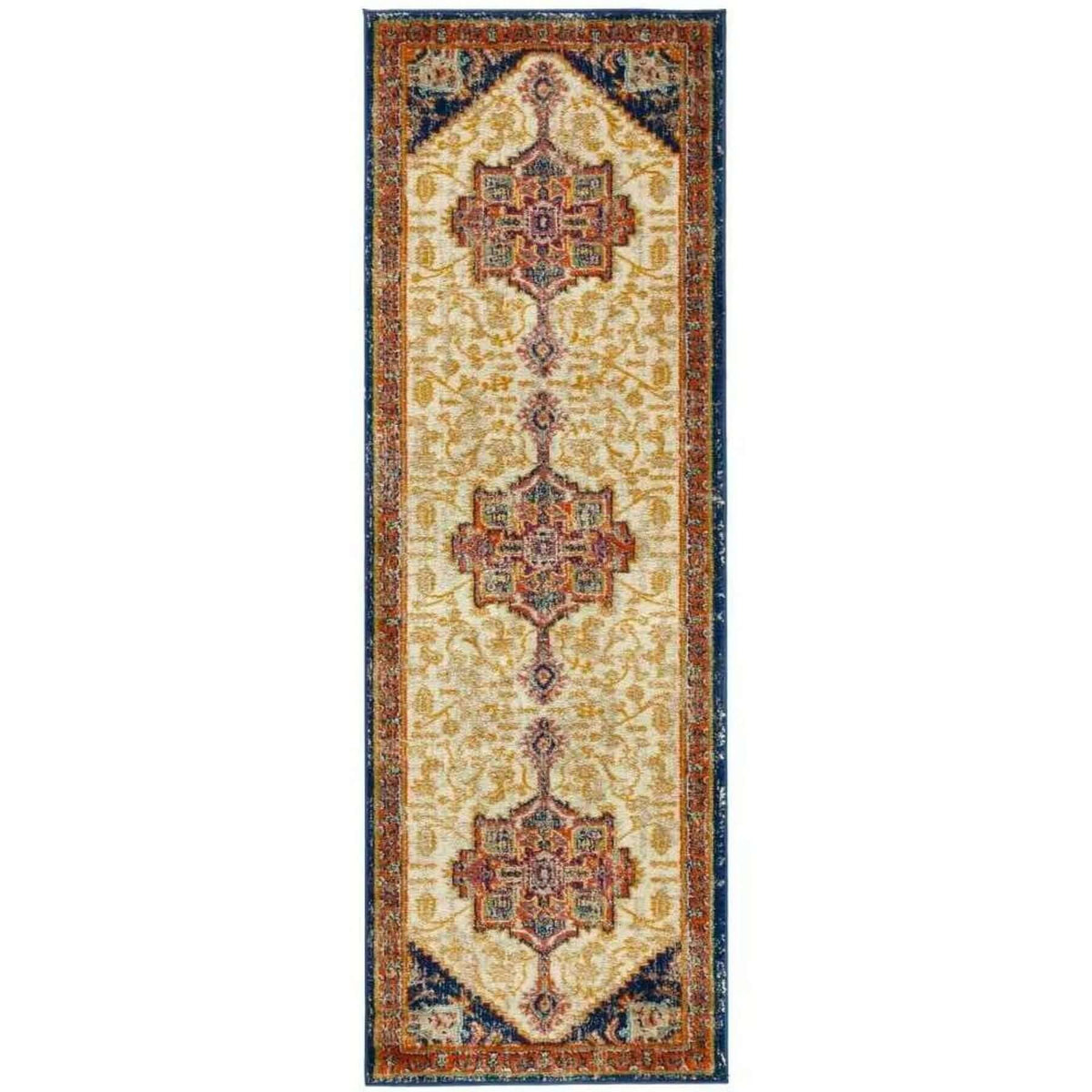 Granada Multicolour Vintage Rug | Amber