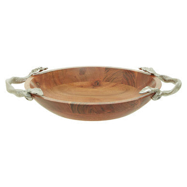 Acacia Wood Serving Bowl | Vine