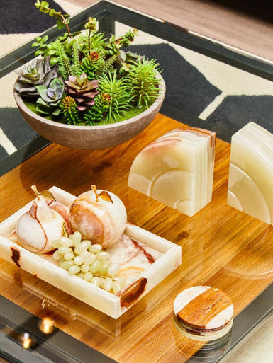 Onyx Decorative Pear | Oleena