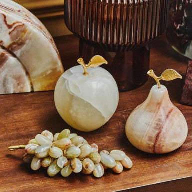 Onyx Decorative Pear | Oleena