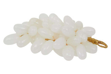 White Onyx Decorative Grapes | Oleena