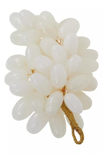 White Onyx Decorative Grapes | Oleena