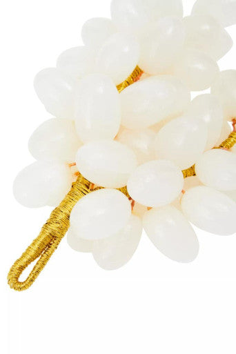 White Onyx Decorative Grapes | Oleena