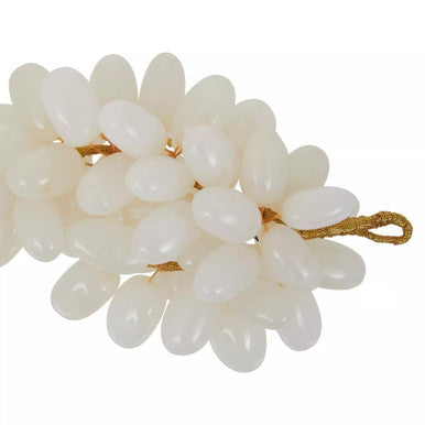 White Onyx Decorative Grapes | Oleena