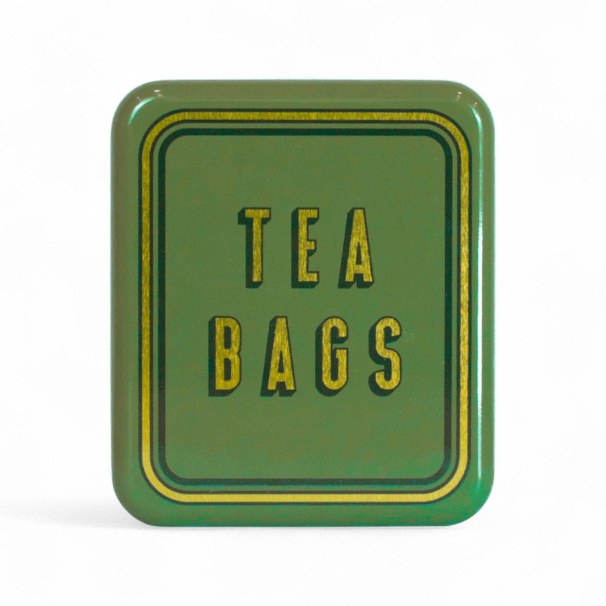 'TEA BAGS' Tea Bag Tin