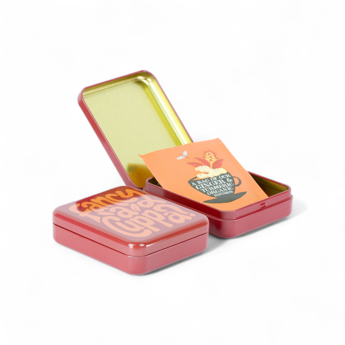 'TEA BAGS' Tea Bag Tin