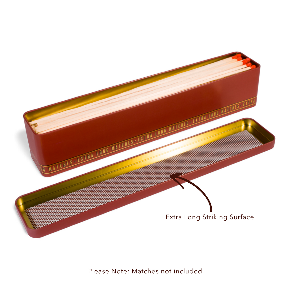 TINIT's 'Extra Long Matches' Match Tins